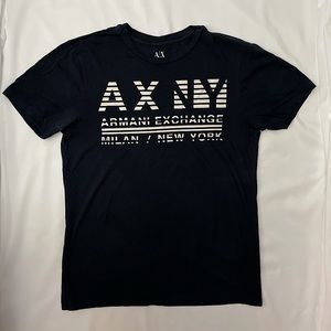Armani Exchange dark navy T-shirt